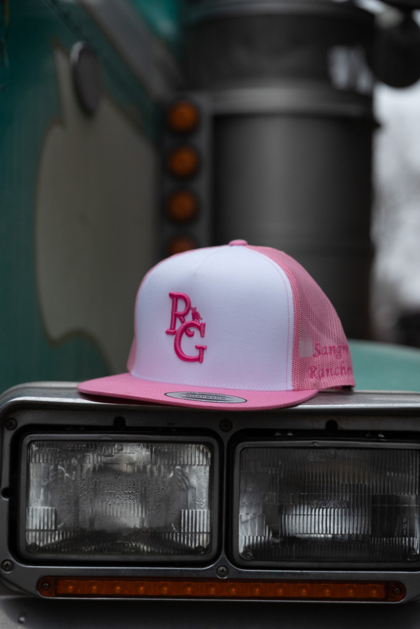 PINK RG LOGO HAT