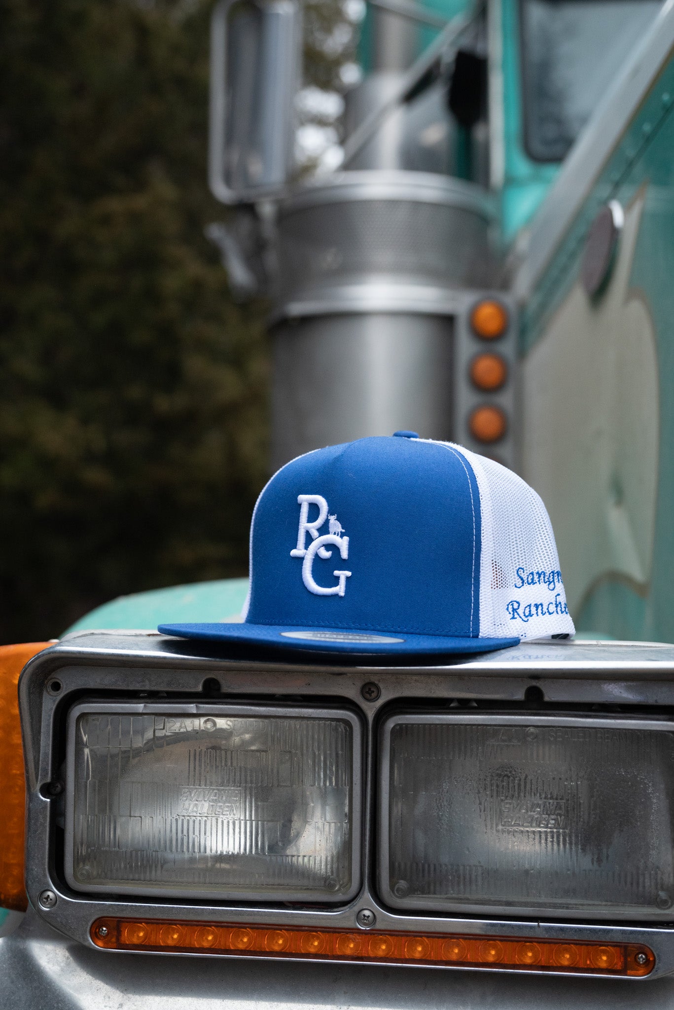 BLUE RG LOGO HAT