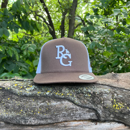 BROWN RG LOGO HAT