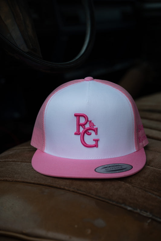 PINK RG LOGO HAT